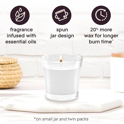 1 Wick Scented Candle Jar