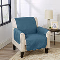 Reversible Chair Cover (Chair / Smoke Blue / Ivory)
