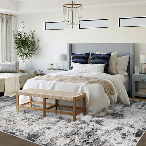 6x9 Area Rugs for Living Room (Black / 6' x 9' (Rectangular))