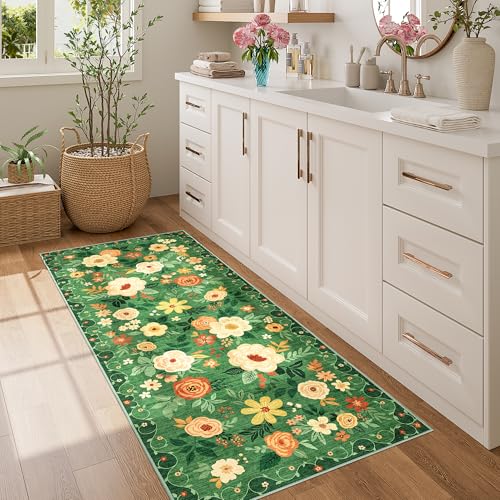 2x5 Runner Rug (Dark Green / 2' x 5' (Rectangular))