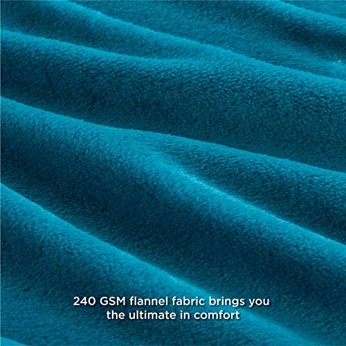 GentleSoft Fleece Blankets King Size Teal (Teal Blue / King (108" x 90"))