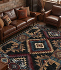 8x10 Western Cabin Area Rugs for Living Room (Bear / 8'x10' (Rectangular))