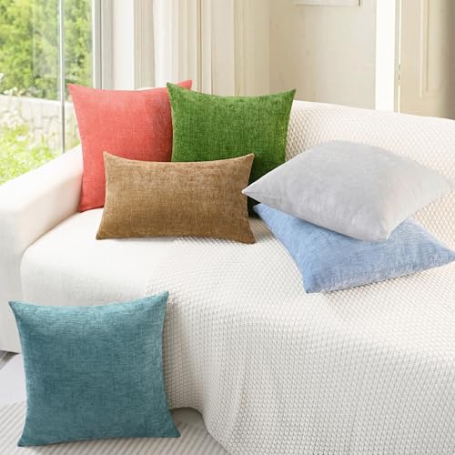 Decorative Throw Pillow Covers 20 X 20 Inches Moonbeam Gray (20" x 20" (Pack of 2) / Moonbeam Gray)
