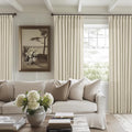 60 Inch Width 108 Inches Long Linen Pinch Pleat Curtains 1 Panel (Linen / 60"W x 108"L (Pack of 1))