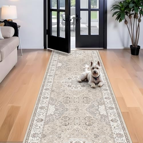 4x10 Hallway Wide Runner Rug (4' x 10' (Rectangular) / Beige)