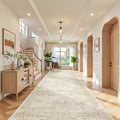 4x12 Runner Rug Non Slip (Beige/Ivory / 4' x 12' (Runner))