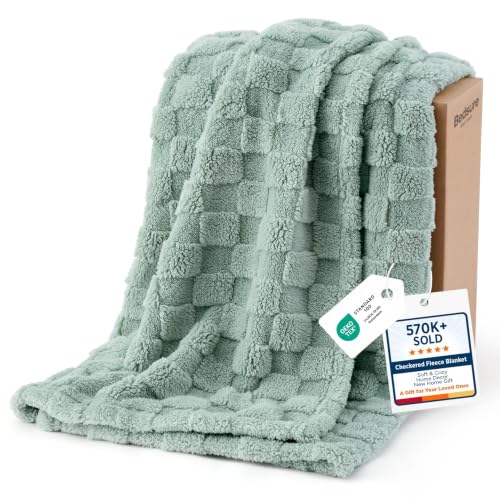 Twin Blanket for Bed (01 Sage Green / Twin (60" X 80"))