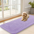 Dog Door Mat for Muddy Paws 47x20 (Lavender / 47" X 20")