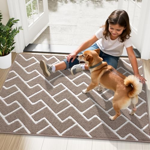 Front Door Mat 48x32 (Brown / 48" X 32")