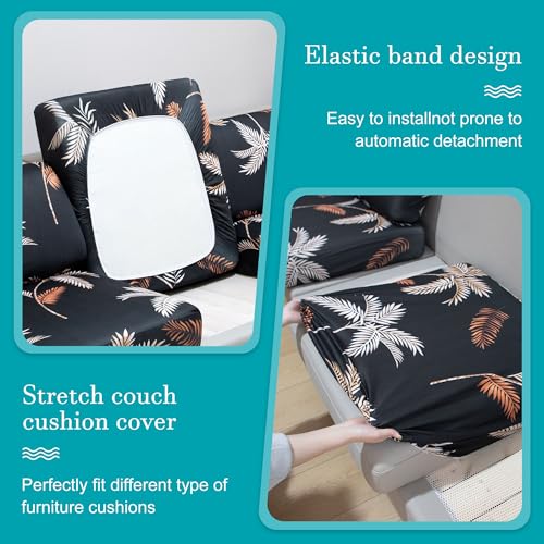 12 Pcs Outdoor Cushion Covers (Coconut Forest / 12PCS)