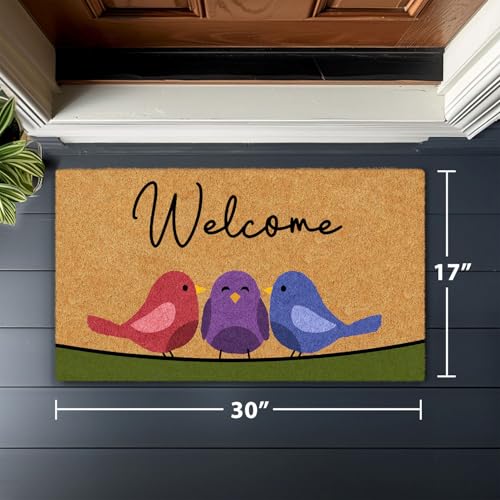 Natural Coco Coir Non (Birds / 17x30)