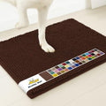 Super Water Absorbent Door Mat Indoor (Chocolate Brown / 19" x 30")
