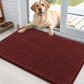 Dog Door Mat for Muddy Paws 35x24 (Caramel Russet / 35" X 24")