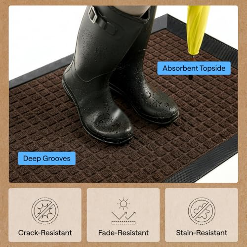 WeatherMAX Door Mat (Coffee Squares / 72" x 24")