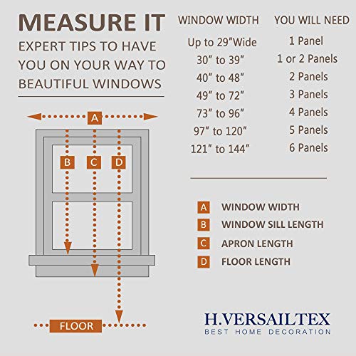 Blackout Patio Curtains 100 x 96 Inches for Sliding Door Extral Wide Blackout Curtain Panels Thermal Insulated Room Divider (100"W x 96"L (Pack of 1) / Ivory/Cream)