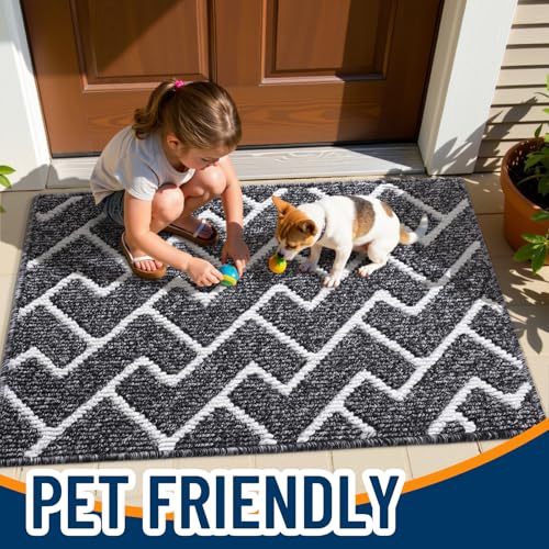 Front Door Mat 48x32 (Black / 48" X 32")