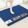 Super Water Absorbent Door Mat Indoor (Navy Blue / 16" x 24")