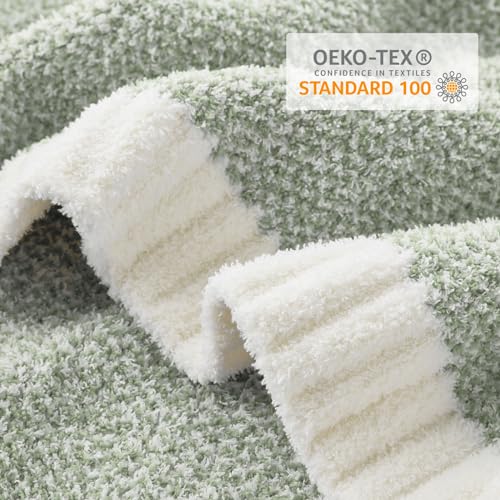 Heather Throw Blanket for Couch (Sage Green / Twin (60"x80"))