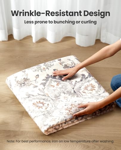 Amada Large 8x10 Washable Area Rug for Living Room (8' x 10' (Rectangular) / Taupe)