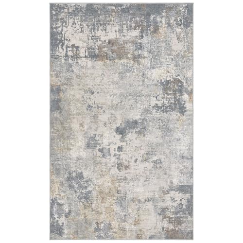 3x5 Area Rug Living Room Rugs (Blue Grey / 3' x 5' (Rectangular))
