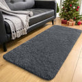 2x4 Machine Washable Runner Rugs for Hallway (2x4 Ft / Grey)