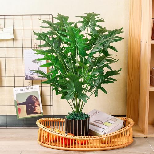 28" Artificial Plants Indoor (28"-Tropical Faux Plants)