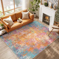Washable 8'x10' Abstract Area Rug for Living Room Starlight (Starlight / 8' x 10' (Rectangular))