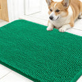 Dog Door Mat for Muddy Paws 24x16 (Emerald Green / 24" X 16")