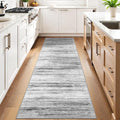 3x10 Washable Runner Rug for Family (Grey / 3' x 10' (Runner))