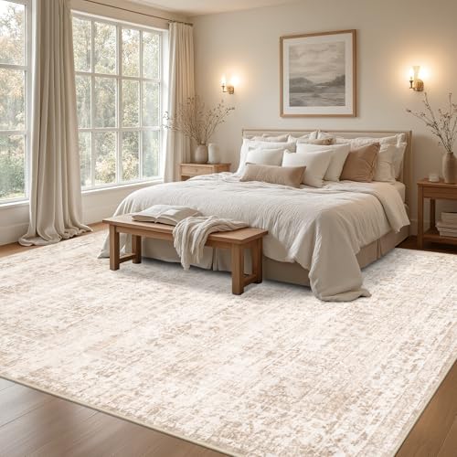 10x14 Area Rugs Living Room (Beige Brown / 10' x 14' (Rectangular))
