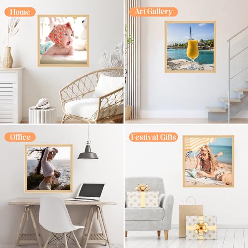 20x20 Wood Frame (Woodgrain / 20x20)