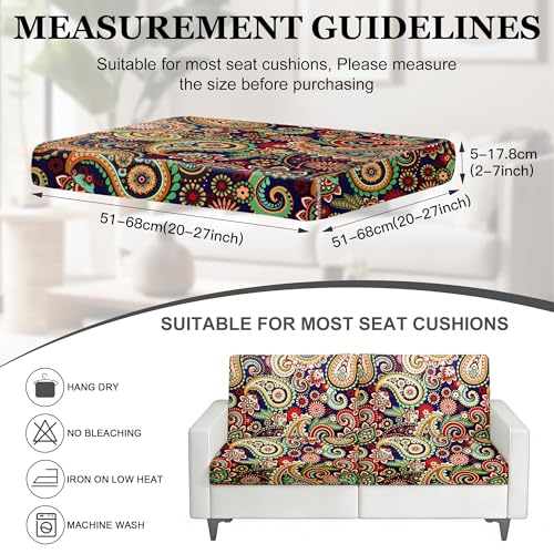 4 Pcs Outdoor Cushion Covers (Blue Helenium / 4PCS)