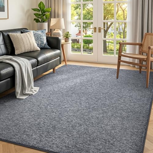 4x6 Grey Blue (09 Grey Blue/White / 4' x 6' (Rectangular))
