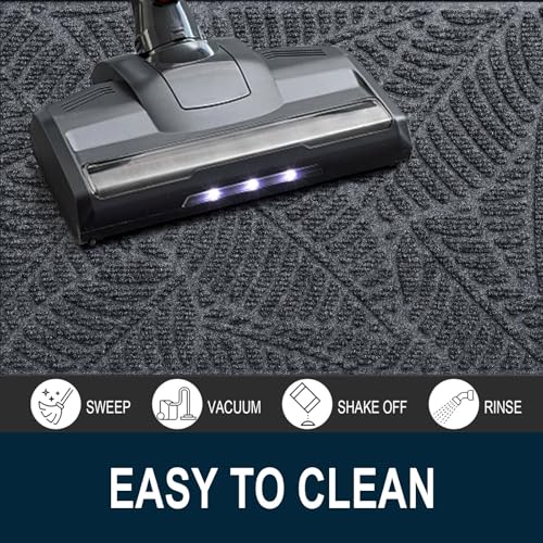 Waterproof Front Doormat (Grey / 71" X 47")