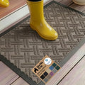 WeatherMAX Door Mat (Taupe Basket Weave / 35" x 23")