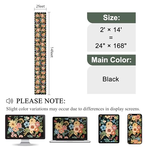 2x14 Hallway Runner Rug (Black (Big) / 2' x 14' (Rectangular))