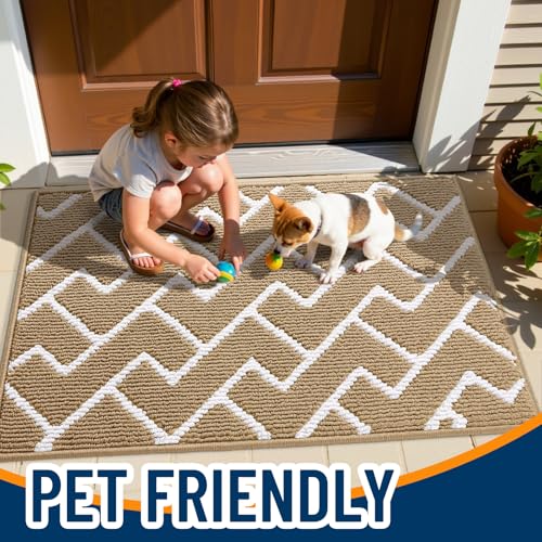 Front Door Mat 36x24 (Beige / 36" X 24")