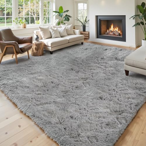 Area Rugs 10x14 for Living Room (Light Grey / 10' x 14' (Rectangular))
