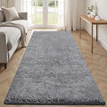 2x6 Runner Rug for Bedroom (Dark Grey / 2' x 6' (Rectangular))