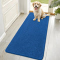 Dog Door Mat for Muddy Paws 70x32 (Deep Navy Blue / 70" X 32")