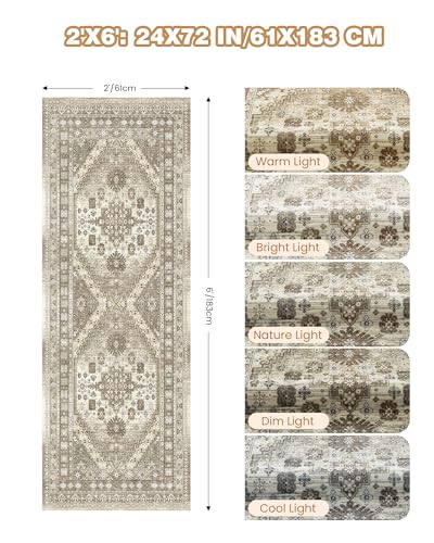 Runner Rug 2x6 (Brown / 2' x 6' (Runner))