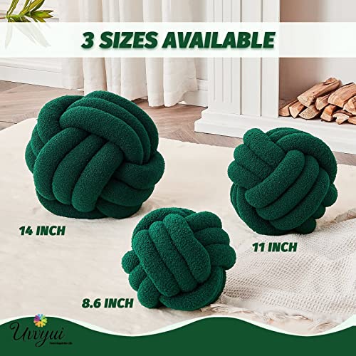 Knot Pillow Ball (Dark Green / Large (Pack of 1))