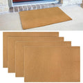 4 Pack Blank Door Mats