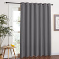 Grey Blackout Patio Sliding Door Curtains 84 inch Length (Grey / 100"W x 84"L (Pack of 1))