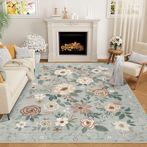 8x10 Area Rugs (Sage Green / 8' x 10' (Rectangular))
