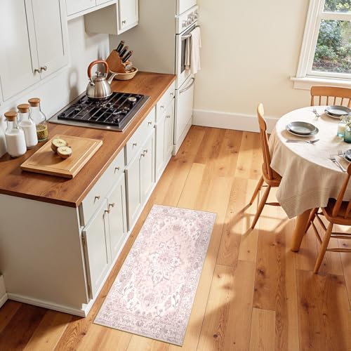 Washable Area Rug (Pink / 2' x 4' (Rectangular))