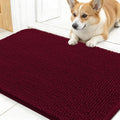 Dog Door Mat for Muddy Paws 30x17 (Burgundy / 30" X 17")