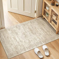 2x4 Rug Runners for Hallways Non Slip (Beige/Ivory / 2' x 4' (Runner))