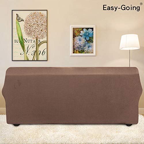 Stretch Oversized Sofa Couch Slipcover Washable Brown (X-Large Sofa / Brown)
