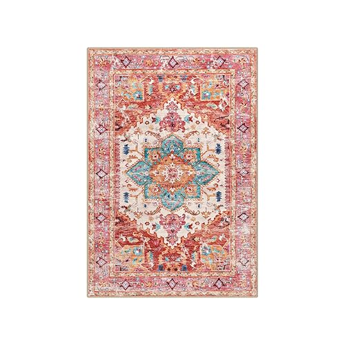 Washable Area Rug (2' x 3' / Pink)